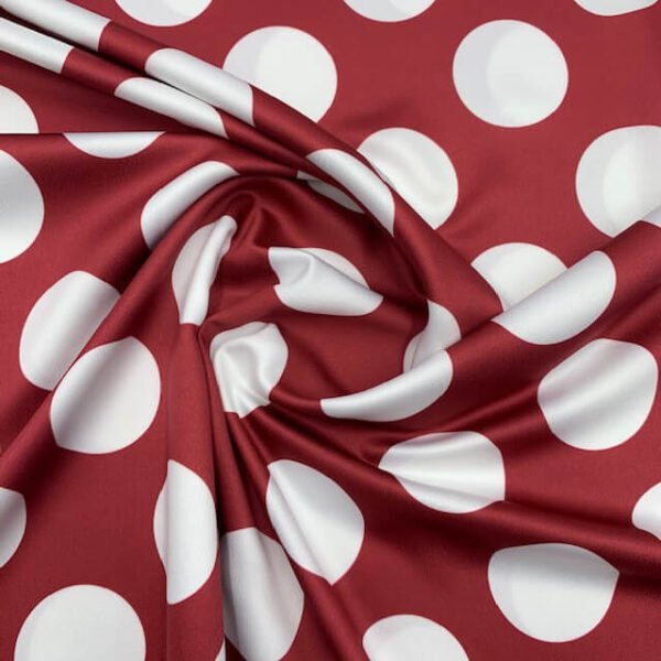 Seda Crepe Bolas 5cm - Bordeaux