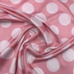 Seda Crepe Bolas 5cm - Rosa