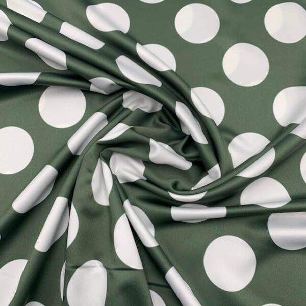 Seda Crepe Bolas 5cm - Verde