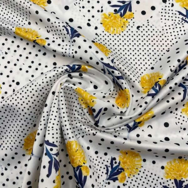 Seda Crepe Crave - Amarelo