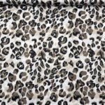 Seda Crepe Leopardo