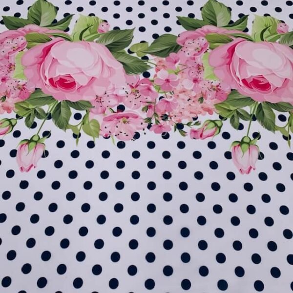 Seda Pintas/Floral - Rosa