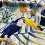 Seda Tropical - Branco