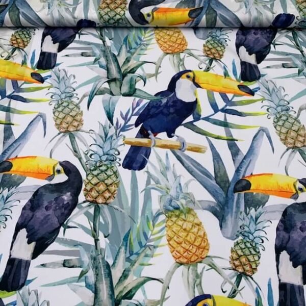 Seda Tropical - Branco