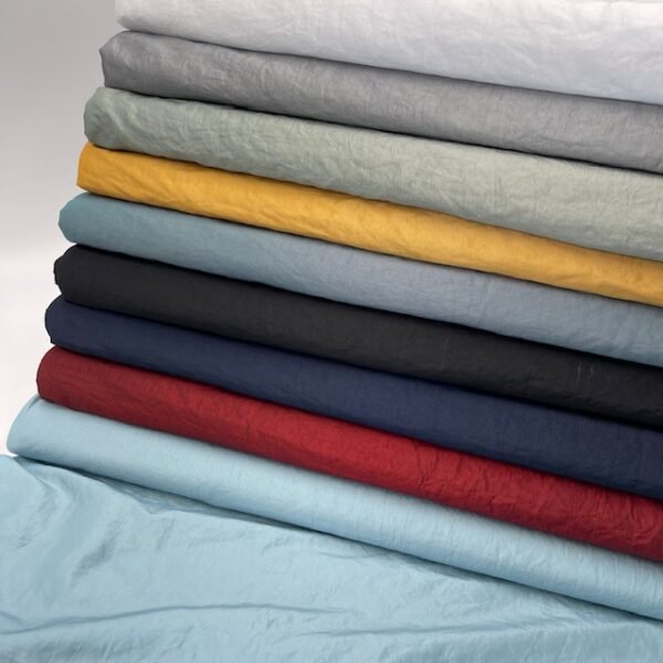 Tafetá Lavado - Azul Acinzentado