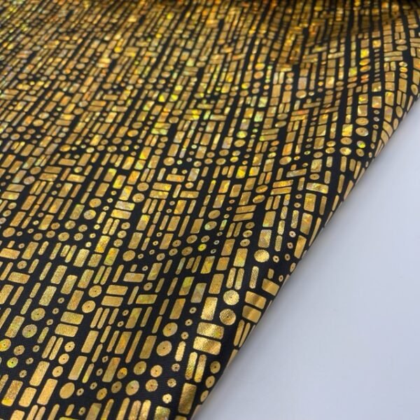Tecido Gold - Preto