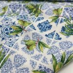 Tecido Panamá - Azeitonas