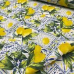 Tecido Panamá - Limões