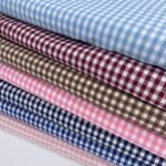 Tecido Vichy - Bordeaux 6mm