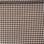 Tecido Vichy - Castanho 6mm