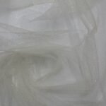 Tule Glitter - Pérola/Silver