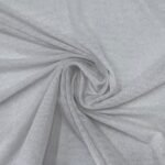 Tule c/ Elastano Glitter - Branco/Silver