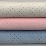 Veludo Baby Star - Branco