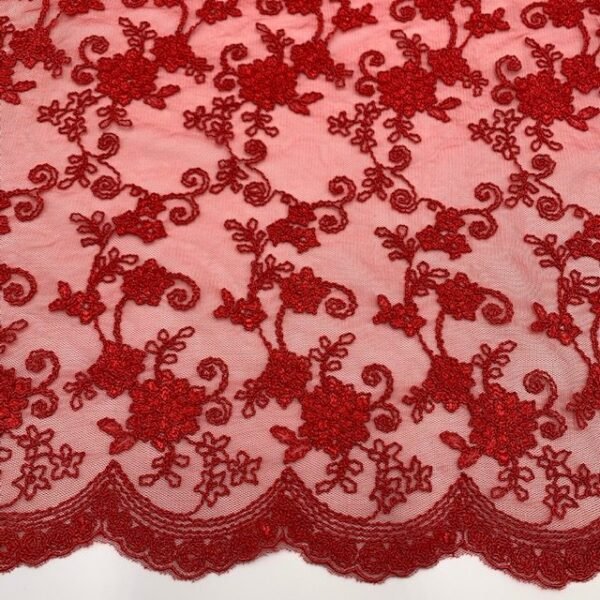 Renda Flower - Vermelho