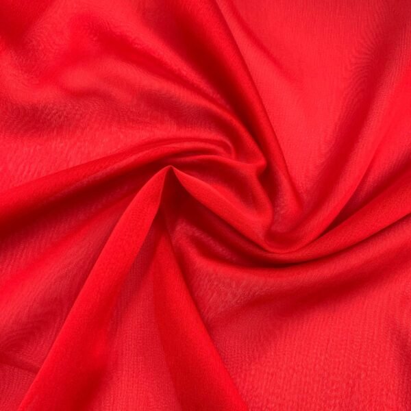 Chiffon Riscado - Vermelho