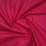 Popeline Resinada Pintas - Vermelho