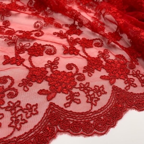 Renda Flower - Vermelho