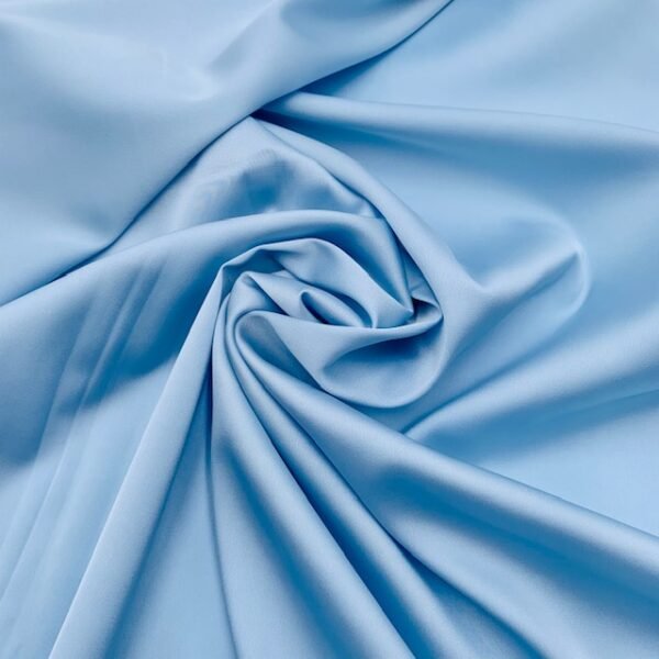 Seda com Lycra - Azul