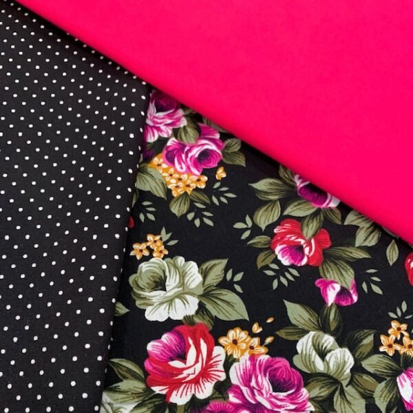 Conj. 3 Popelines 1 mt x 1,50mt cada