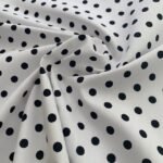 Popeline Bolas - Branco