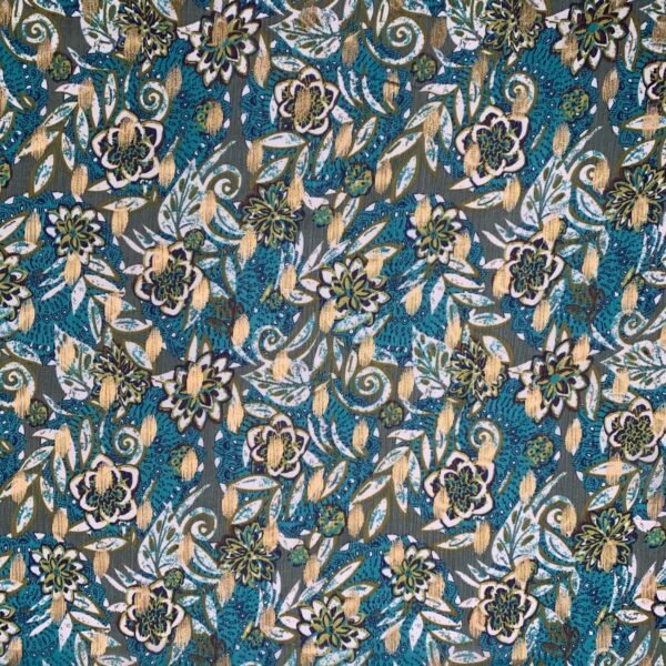 Chiffon c/ Lurex - Verde