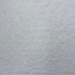 Bordado Flor Inglés - Blanco