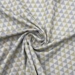 Fustão Triângulos - Bege