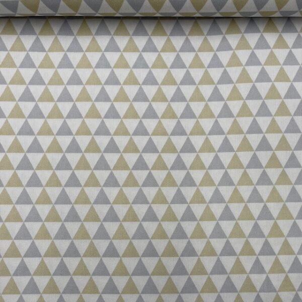 Fustão Triângulos - Bege