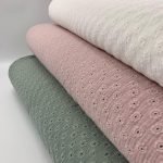 Gaze Dupla Bordado Inglês - Verde Menta