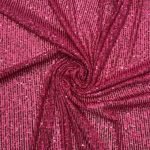 Lantejoula Stripes - Rosa Fuxia