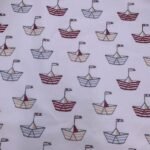 Popeline Plastificada - Marine