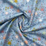 Popeline Bunny - Azul