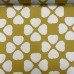 Seda Crepe Trevo - Mostarda