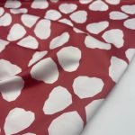 Seda Crepe Trevo - Vermelho - Image 3