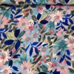 Viscose Digital Tropic - Azul