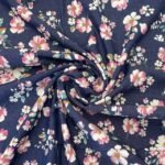 Ganga Camiseiro Flowers - Azul Escuro - Image 2