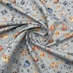 Popeline Cats - Azul Claro - Image 2