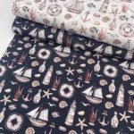 Popeline Navy - Branco - Image 4