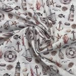 Popeline Navy - Branco - Image 2