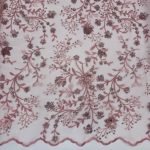Renda Tree Flower Sequin - Rosa