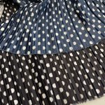 Seda Crepe Plissada Bolas - Preto - Image 4