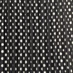 Seda Crepe Plissada Bolas - Preto - Image 2