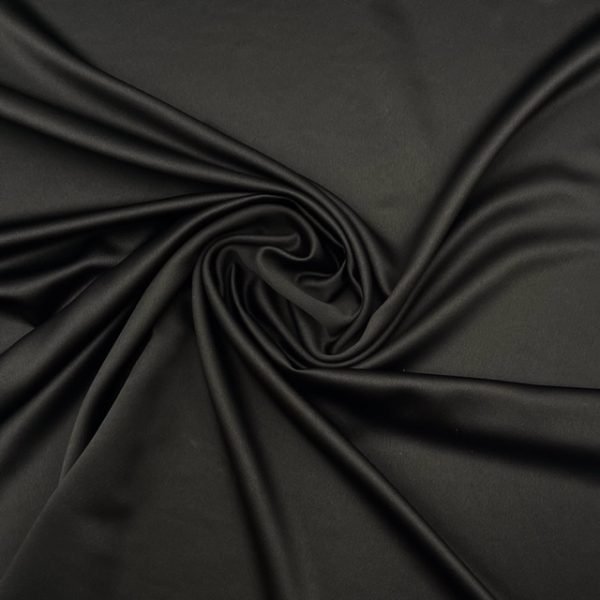 Seda Crepe - Preto