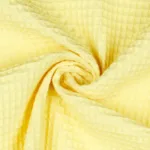 Tecido Waffle - Amarelo Claro - Image 3