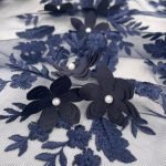 Renda 3D Flower - Azul Marinho - Image 3