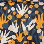 Seda Crepe Estampada