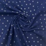 Musselina Silver Heart - Azul Marinho - Image 2