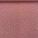 Musselina Silver Heart - Rosa