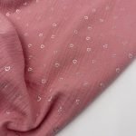 Musselina Silver Heart - Rosa - Image 3