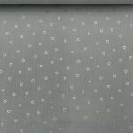 Musselina Silver Heart - Verde Menta